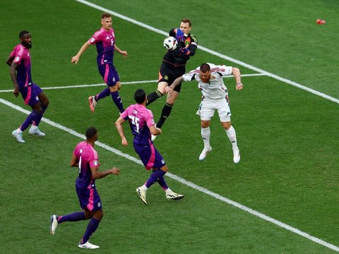FOTO: Tampil Dominan, Akurasi Ratusan Umpan Toni Kroos Loloskan Jerman ke 16 Besar Euro 2024 Usai Libas Hungaria 2-0