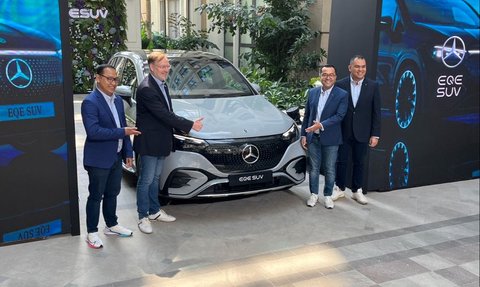 Mercedes-Benz EQE SUV Resmi Dijual di Indonesia, Cicilan Mulai Rp 30 Juta Per Bulan