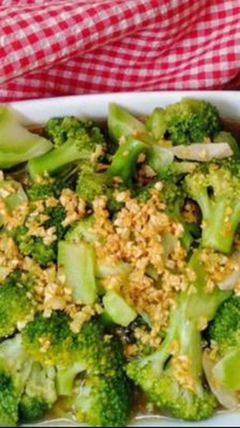 <b>Resep Cah Brokoli Bawang Putih </b><br>
