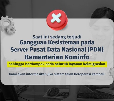 Layanan Publik Terganggu Gara-gara Server Kominfo Down, Kena Serangan Siber?