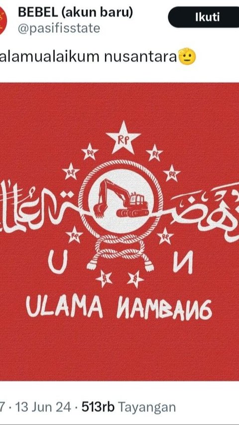 Citizens of Surabaya Report Owner of Account X for Mocking NU Logo as 'Ulama Nambang'