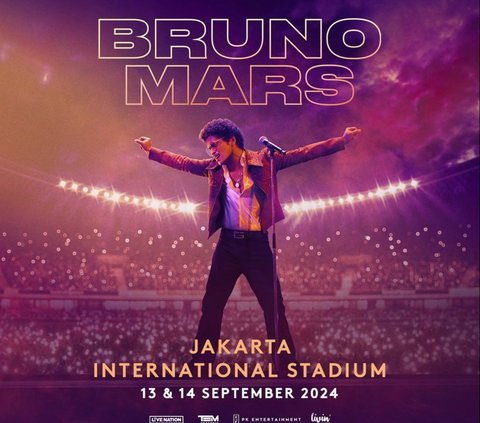 Get Ready, Bruno Mars Holds a Concert in Jakarta Check the Schedule and How to Buy Tickets