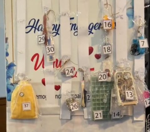 Marriage Gives Souvenirs with the Concept of Lottery Draw, Making Invited Guests Nostalgic for Elementary School