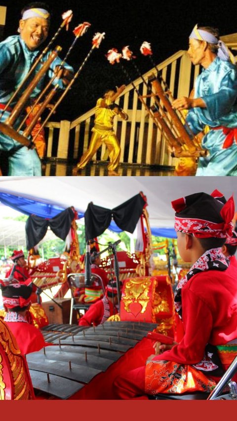 Serunya Pertunjukan Angklung Caruk Banyuwangi, Lomba Curi Perhatian Tampilkan Lagu dan Tarian Meriah