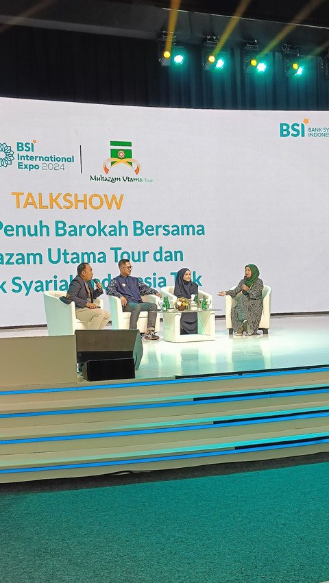Puncak Event BSI International Expo, Tasya Nur Medina Bagikan Tips Perencanaan Haji & Umrah