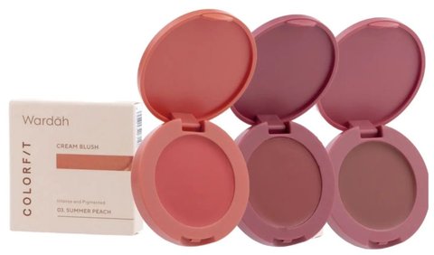 Tampilan Makeup Natural yang Merona dengan Cream Blush<br>