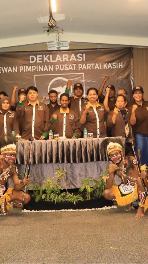 Kelompok Anak Muda asal Papua Deklarasi Partai Kasih, Ini Tujuannya