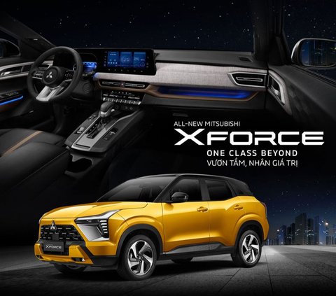 Meskipun dilengkapi dengan fitur radar canggih, Mitsubishi XForce tetap tidak dilengkapi sunroof di semua varian yang tersedia di pasar Vietnam