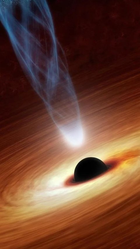 Giant Black Hole Found with Size a Million Times Larger than the Sun
