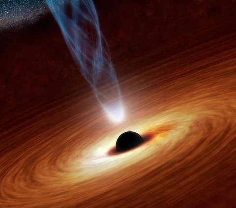 Giant Black Hole Found to be a Million Times Larger than the Sun