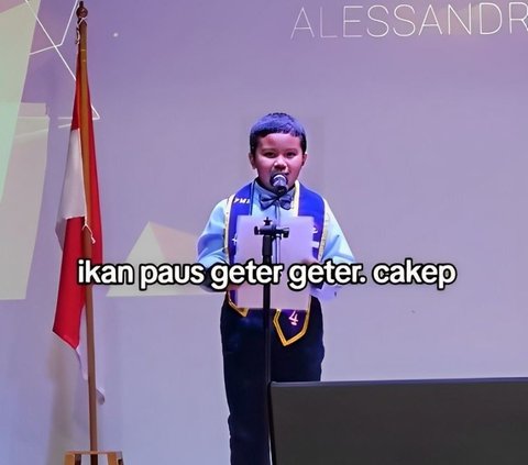 Pantun 'Gombal' This Elementary School Kid Makes Many People Fall in Love, Watched 8 Million Times