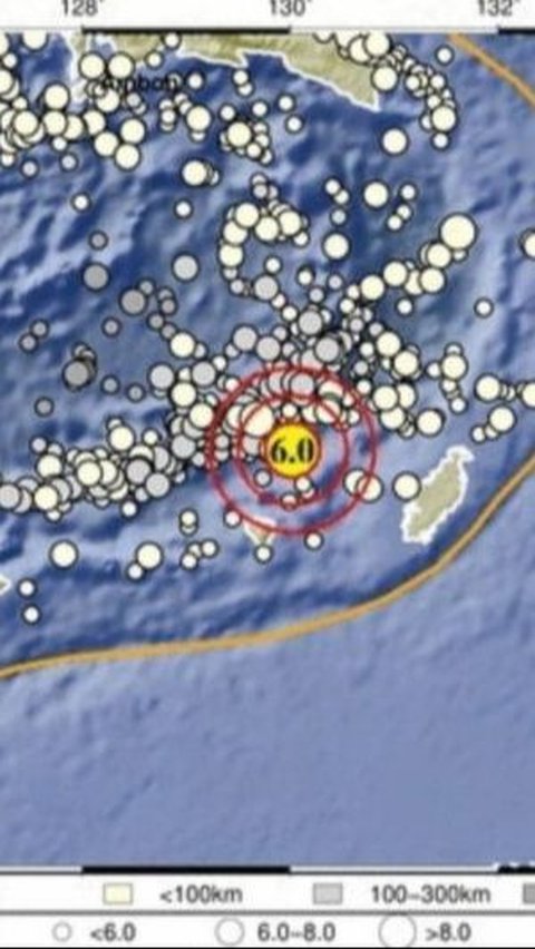 Penjelasan BMKG Pemicu Gempa Magnitudo 6 di Maluku