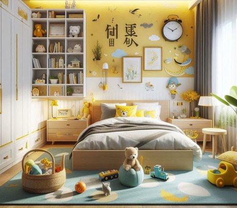 9 Warna Cat untuk Kamar Anak yang Bikin Betah dan Semangat Belajar di Rumah