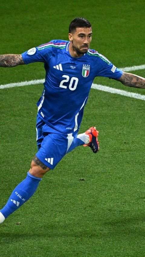 FOTO: Drama Italia vs Kroasia, Gol Menit Akhir Mattia Zaccagni Bawa Gli Azzuri ke 16 Besar Euro 2024