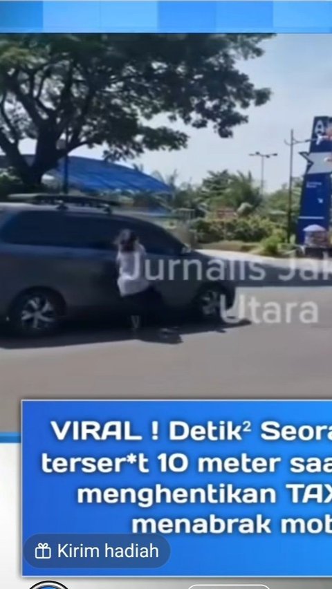 Begini Fakta Wanita Diseret Mobil di Jakarta Utara