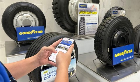 Menurut Arfianti, gerai resmi online untuk ban Goodyear ini merupakan yang pertama di Indonesia