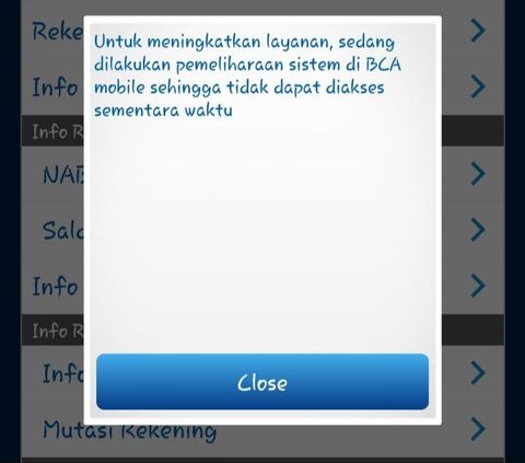 Sempat Eror Sejak Pagi, Nasabah Sudah Bisa Melakukan Transaksi di M-Banking BCA