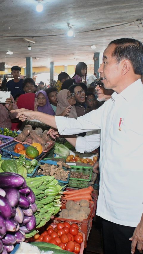 When Jokowi was surprised, the price of food in Kalimantan is the same as in Java.