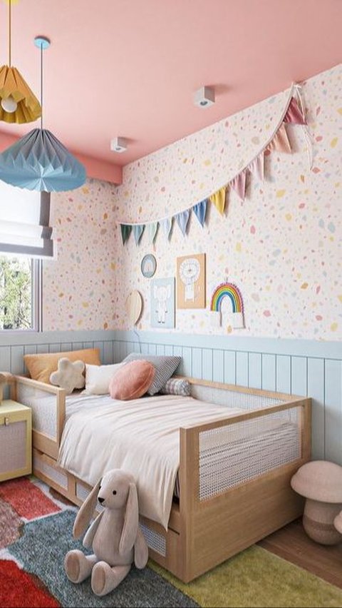 Kamar Anak Perempuan Ukuran 3x3 Colorfull