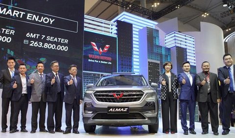 Wuling Almaz adalah nama mobil tersebut