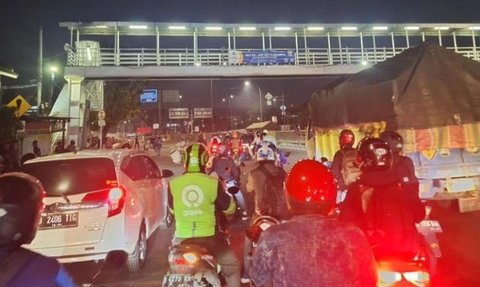 Tawuran Kembali Pecah di Jalan Jatinegara Jakarta Timur, Pengendara Terganggu