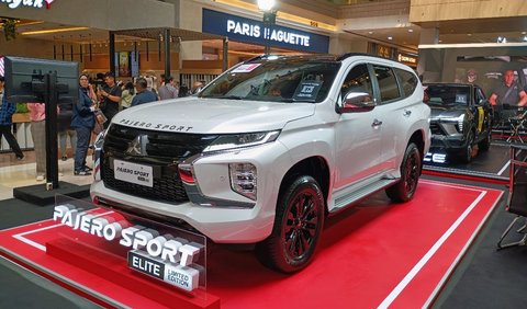 Mitsubishi Pajero Sport Elite Limited Edition memiliki beberapa aksesori eksklusif yang hanya dapat ditemukan pada model ini