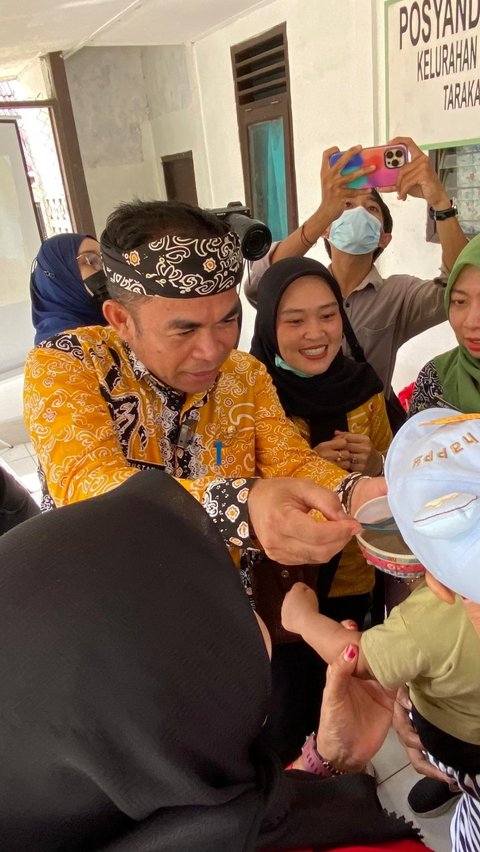 Intervensi Stunting, Pj Wali Kota Tarakan Pantau Pemberian Makanan Tambahan Pada Balita