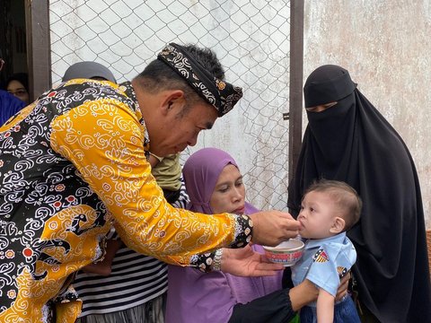 Intervensi Stunting, Pj Wali Kota Tarakan Pantau Pemberian Makanan Tambahan Pada Balita