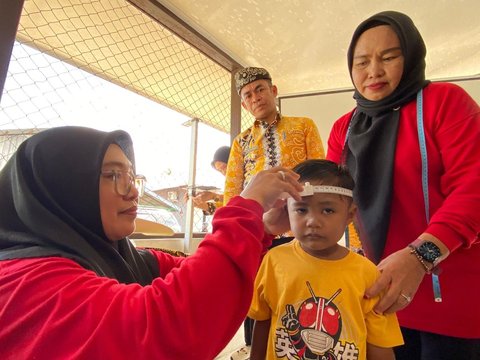 Intervensi Stunting, Pj Wali Kota Tarakan Pantau Pemberian Makanan Tambahan Pada Balita