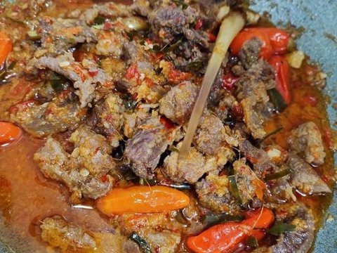 Resep Oseng Mercon Daging Sapi Pedas