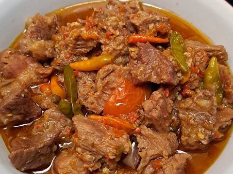 Resep Oseng Mercon Daging Sapi Gurih