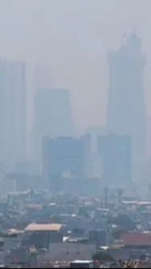 Jumat Pagi, Kualitas Udara Jakarta Tidak Sehat