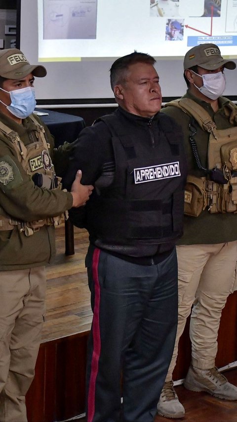 FOTO: Wajah Jenderal yang Dalangi Kudeta di Bolivia, Perintahkan Pasukan Militer hingga Tank Kepung Istana Presiden