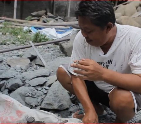 Terkenal hingga Seluruh Indonesia, Ini Kisah Pengrajin Batu dari Padalarang