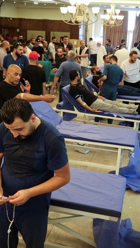 Oleh karena itu, inisiatif ini diharapkan dapat membantu meringankan beban rumah sakit dan pusat medis di Gaza. Foto: Reuters / Jehad Shelbak