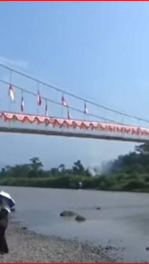 Cerita di Balik Peresmian Jembatan Merah Putih di Brebes, Kini Warga Desa Terpencil Tak Lagi Terisolasi