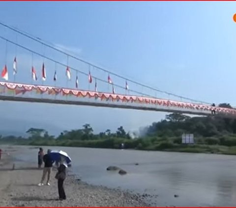 Cerita di Balik Peresmian Jembatan Merah Putih di Brebes, Kini Warga Desa Terpencil Tak Lagi Terisolasi