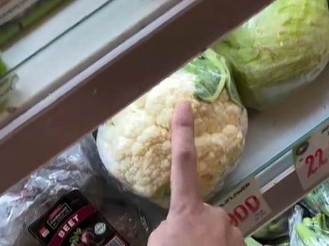 Make Shock, Viral Price of Cauliflower at PIK Supermarket Reaches Rp400 Thousand, Netizens: Planted in Heaven's Soil