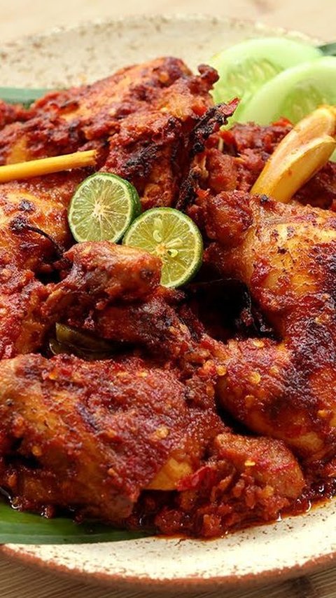 3. Ayam Bakar Bumbu Rujak