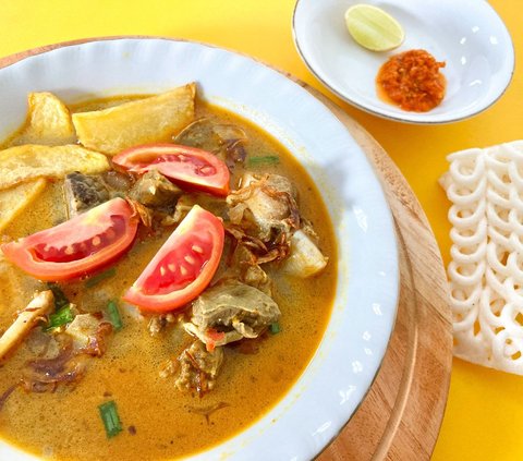 Recipe for Soto Tangkar Bogor, the Savory Coconut Milk Awakens the Appetite