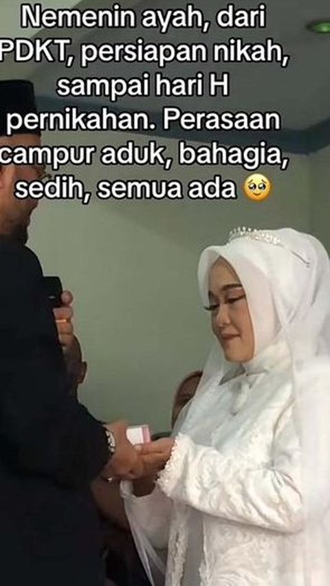 Viral, Kisah Pilu Anak Antar Bapaknya Nikah Lagi Usai Ibu Meninggal: Hilang Semua<br>