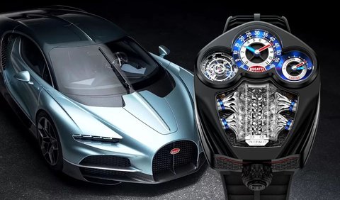 Inspirasi desain berasal dari mobil Bugatti