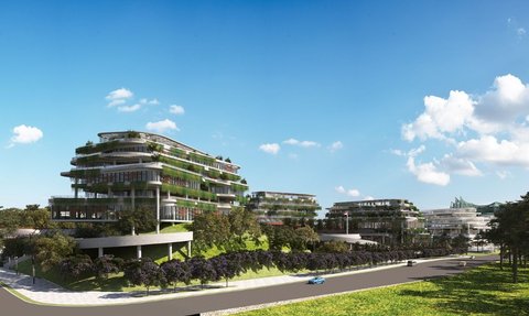 Hutama Karya memperoleh kontrak pembangunan gedung dan kawasan Kantor Kementerian Koordinator (Kemenko) Bidang Perekonomian di Ibu Kota Nusantara (IKN) Nusantara senilai Rp 766 miliar. (Dok Hutama Karya)