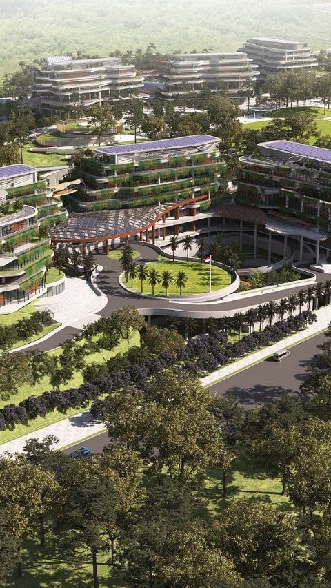 Hutama Karya memperoleh kontrak pembangunan gedung dan kawasan Kantor Kementerian Koordinator (Kemenko) Bidang&nbsp;Perekonomian di Ibu Kota Nusantara (IKN) Nusantara senilai Rp 766 miliar. (Dok Hutama Karya)