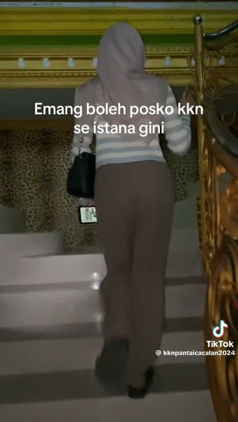 Mahasiswa UNIBA Dapat Posko KKN Bak Istana, Begini Komentar Warganet