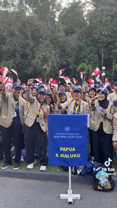 Momen Keseruan Pelepasan KKN PPM UGM 2024, Ada Menteri PUPR hingga Pemecahan Rekor Muri