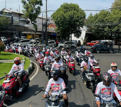 Ribuan Pecinta Honda Vario 160 Malang Meriahkan Parade Vario 160
