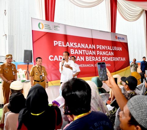 Jokowi Decides to Continue Rice Food Aid Program until the End of 2024