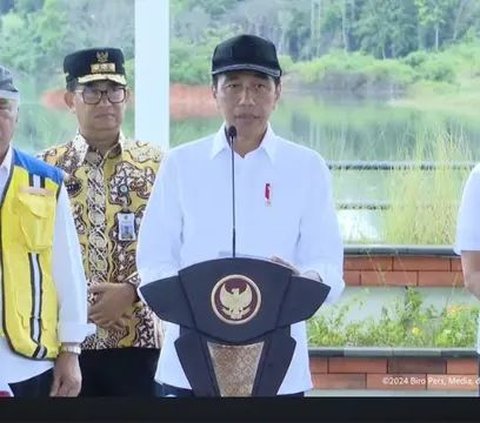 Jokowi Inaugurates Drinking Water Dam in IKN, Costs Rp836 Billion