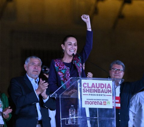 FOTO: Sosok Claudia Sheinbaum, Perempuan Pertama Terpilih Jadi Presiden Meksiko